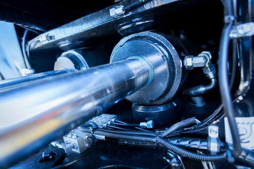 Steel machine parts